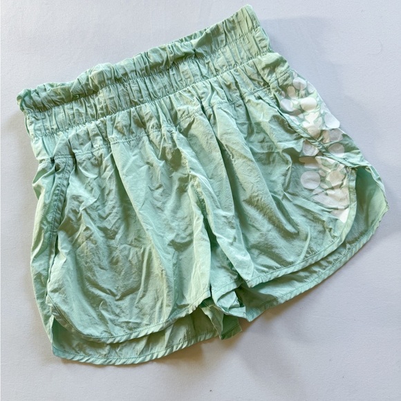 Free People Way Home Mint Green Women's Shorts size L - Picture 2 of 4